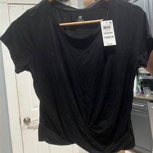 Inc black womens top. Size M